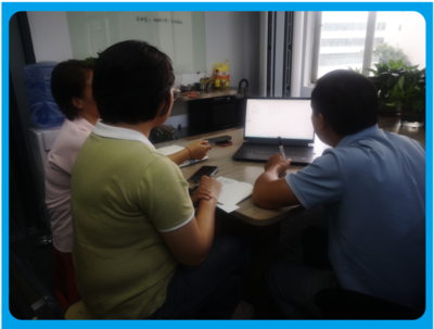 工程师向业务员讲解芯片原理及核心知识